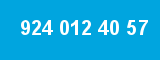 924 012 40 57